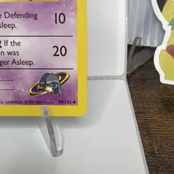 Pokemon TCG Sabrina's Jynx Gym Heroes Card 59/132 Unlimited - Image 2