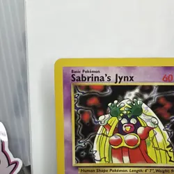 Pokemon TCG Sabrina's Jynx Gym Heroes Card 59/132 Unlimited - Image 4