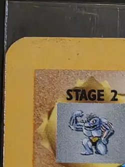 Pokemon TCG Machamp First Edition 8/102 1995 Holo Card MP Base Set Pokemon Rare! - Image 3