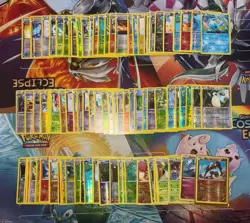 Pokemon Card Lot Holo Reverse Holo 2015 Snorlax Regirock 86 Cards - Image 1