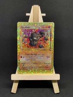 Prism Vintage Vending Machine Sticker Geodude 47/62 Fosil Pokemon Card - Image 1