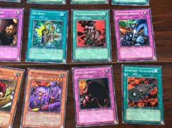 Vintage Yugioh! Starter Deck Kaiba SDK Unlimited Edition Common Card Lot x 26 - Image 4