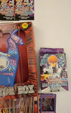 Yu-Gi-Oh Yugi's Collector Box Opened Random Cards Lot Included Konami Playing B4 - Image 5