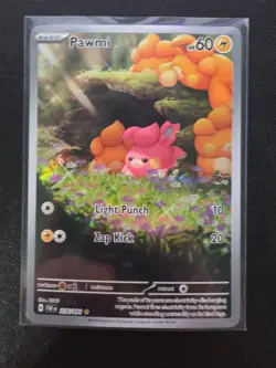 Pokemon TCG Pawmi ir Card 226/091 Paldean Fates - Image 1