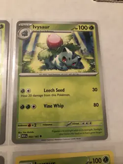 Lot Of 6 Bulbasaur and Ivysaur Pokemon Cards - Image 4