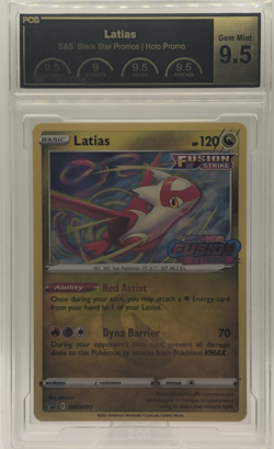 Latias #SWSH171 Black Star Promo Holo PCG 9.5 - Possible PSA 10 - Pokemon Cards - Image 1