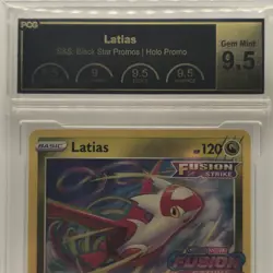 Latias #SWSH171 Black Star Promo Holo PCG 9.5 - Possible PSA 10 - Pokemon Cards - Image 4