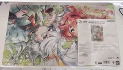 Gundam Card Game Suletta And Miorine Evx02 Playmat And Card Set English Sealed - Image 1