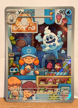 Vanillish - 190/182 - Illustration Rare - Paradox Rift - Pokemon Card - LP - Image 1