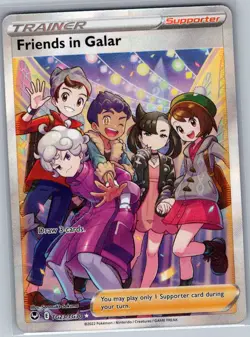 Friends in Galar TG23/TG30 Silver Tempest Trainer Gallery - Pokemon Card - NM - Image 1