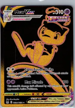 Mew VMAX (Secret) TG30/TG30 Lost Origin Trainer Gallery - Pokemon Card - NM - Image 1