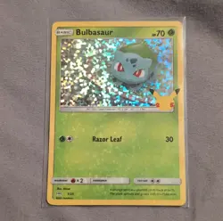 Pokemon Bulbasaur 001/025 - McDonald's 25th Anniversary Holo Promo Card - Image 1