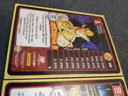 Set Of Broly Cards Panini Card Game, Level 1 And 3 Are Foil Dragon Ball Z - Image 2