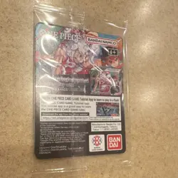 Bandai Monkey.D.Luffy One Piece CCG US Voyage Promo Full Art Holo Card - Image 2
