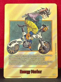 Energy Marker E-82 Gold Manga Booster 02 Dragon Ball Card English - Image 1