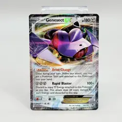 Pokemon TCG Card Genesect EX - XY Fates Collide 64/124 Holo Rare NM - Image 1