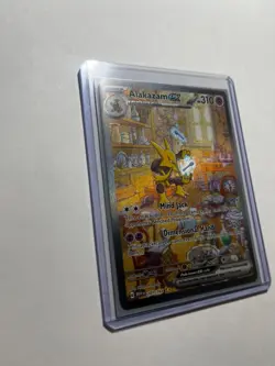 PERFECT Alakazam ex 201/165 SV: Scarlet & Violet 151 - Pokemon Card ✅NM / MINT✅ - Image 2