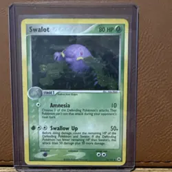 Pokemon Swalot Hidden Legends 50/101 reverse holofoil 2004 Pokemon TCG Card - Image 1