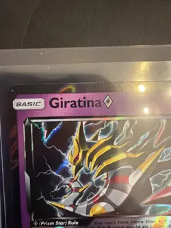 Giratina PRISM STAR Pokemon TCG Holo Card 58/156 SM Ultra Prism NM - Image 2