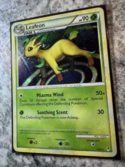 Leafeon 13/95 Call of Legends Pokemon Card Vintage Holo - Image 2
