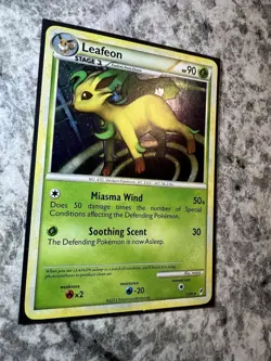 Leafeon 13/95 Call of Legends Pokemon Card Vintage Holo - Image 4