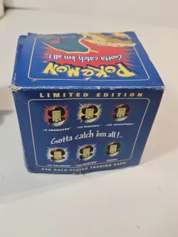 🔥 Pokemon - 1999 Burger King 23k gold plated trading card - #06 Charizard - Image 5