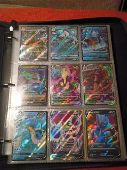 Pokemon Card Collection 18 Page Binder - Image 1