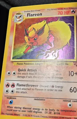 Flareon 3/64 & Steelix 15/111 Lot of 2 Pokemon Cards! Nice Shape! - Image 4