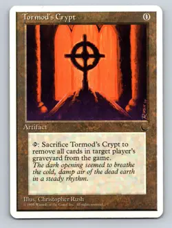 MTG Tormod's Crypt Regular NM - Image 1