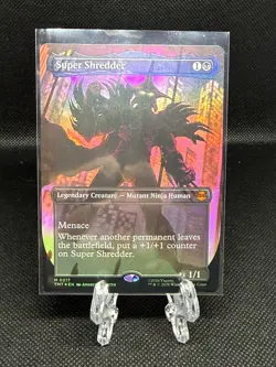 Super Shredder (Borderless) Teenage Mutant Ninja Turtles Foil - Image 1