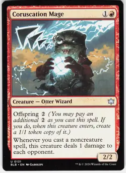 Coruscation Mage U Bloomburrow 131 LP - Image 1