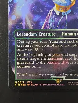 MTG x Final Fantasy YUNA, HOPE OF SPIRA 571 Borderless Chocobo Track Foil LP - Image 5