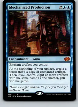 Mechanized Production | Jumpstart 2022 J22 320 | NM | MTG - Image 1