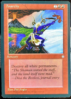 1995 Magic The Gathering, Ice Age, Lava Burst & Anarchy. MTG - Image 4