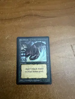 MTG Magic the Gathering Alpha Dark Ritual - Image 2