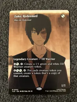 Magic MTG - Zuko, Redeemed (Borderless) - Avatar: The Last Airbender - Image 1