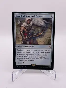 MTG Sword of Feast and Famine 99 Mythic Assassin's Creed - Image 1