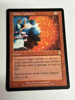 1x Molten Influence Odyssey MTG Magic the Gathering NM - Image 1