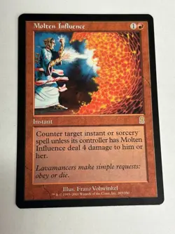 1x Molten Influence Odyssey MTG Magic the Gathering NM - Image 2