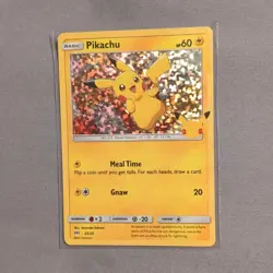 Pokemon Pikachu 25/25 McDonald's 25th Anniversary Holo Promo Card - Image 1
