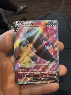 Pokemon -Mawile V (Full Art) 178/195 Swsh12: Sword & Shield -Silver Tempest Nm - Image 1