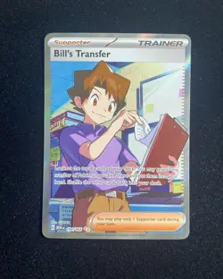 2023 Pokemon TCG English Bill's Transfer #MEW EN 194/165 Ultra Rare Holo PA80 - Image 1
