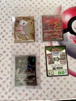 Pokemon 151 UPC Promo Set Mew SVP053, Mewtwo SVP052, Mew ex 205/165 - Image 1