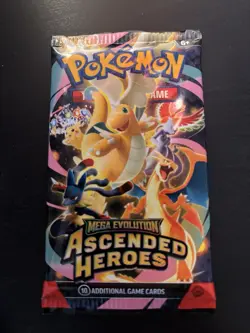 22.5g HEAVY Pokemon TCG: Mega Evolutions Ascended Hero’s Booster Packdragonite - Image 2