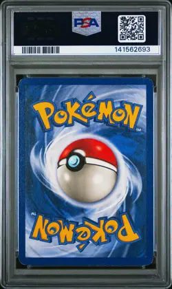 1999 POKEMON FOSSIL #4 DRAGONITE-HOLO PSA 6 - Image 2