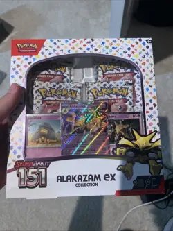 Pokemon Scarlet & Violet 151 Alakazam EX Collection Box New Factory Sealed 🔥 - Image 1