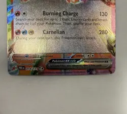 Pokemon Flareon ex 014/131 Stamped Prismatic Evolutions Surprise Box NM - Image 3