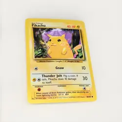1999 Pokemon Base Set Pikachu Yellow Cheeks Card 58/102 - Image 2