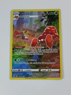 Pokemon Card Parasect TG01/TG30 Swsh11: Lost Origin Trainer Gallery Holo US - Image 1