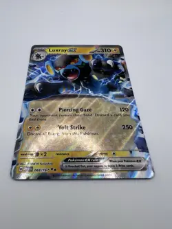 Pokemon TCG Luxray EX Twilight Masquerade Holo Card 068/167, NM Double Rare - Image 2